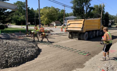 Baskets Paving Operation